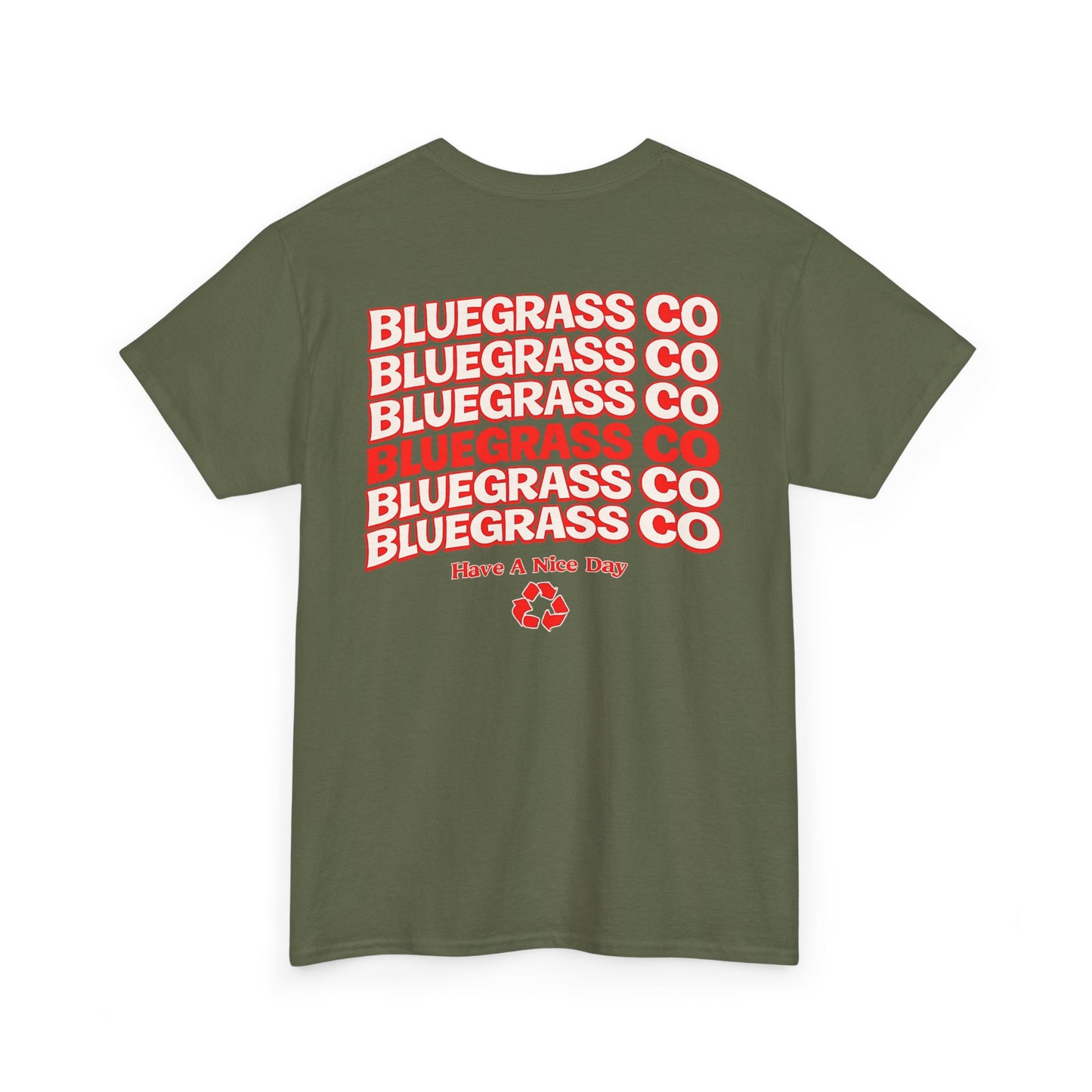 Bluegrass Co “Have A Nice Day” Stack Tee