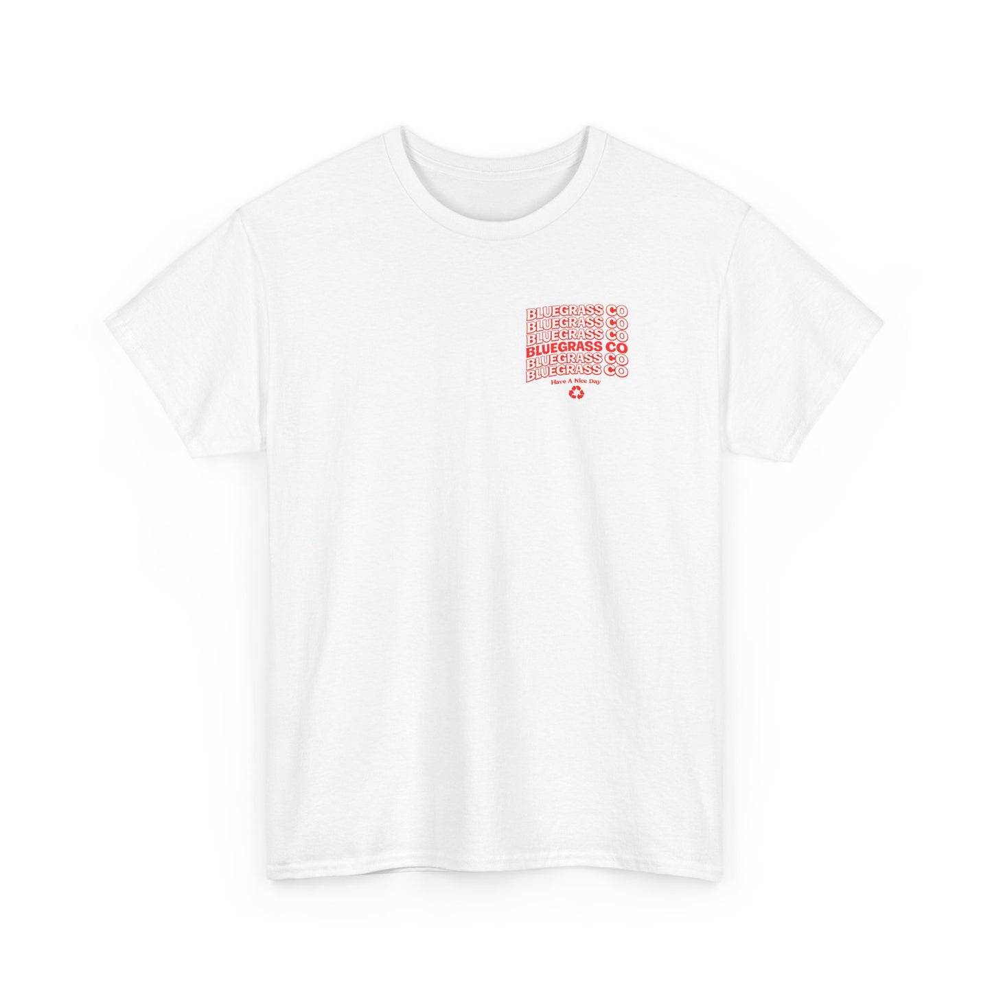 Bluegrass Co “Have A Nice Day” Stack Tee